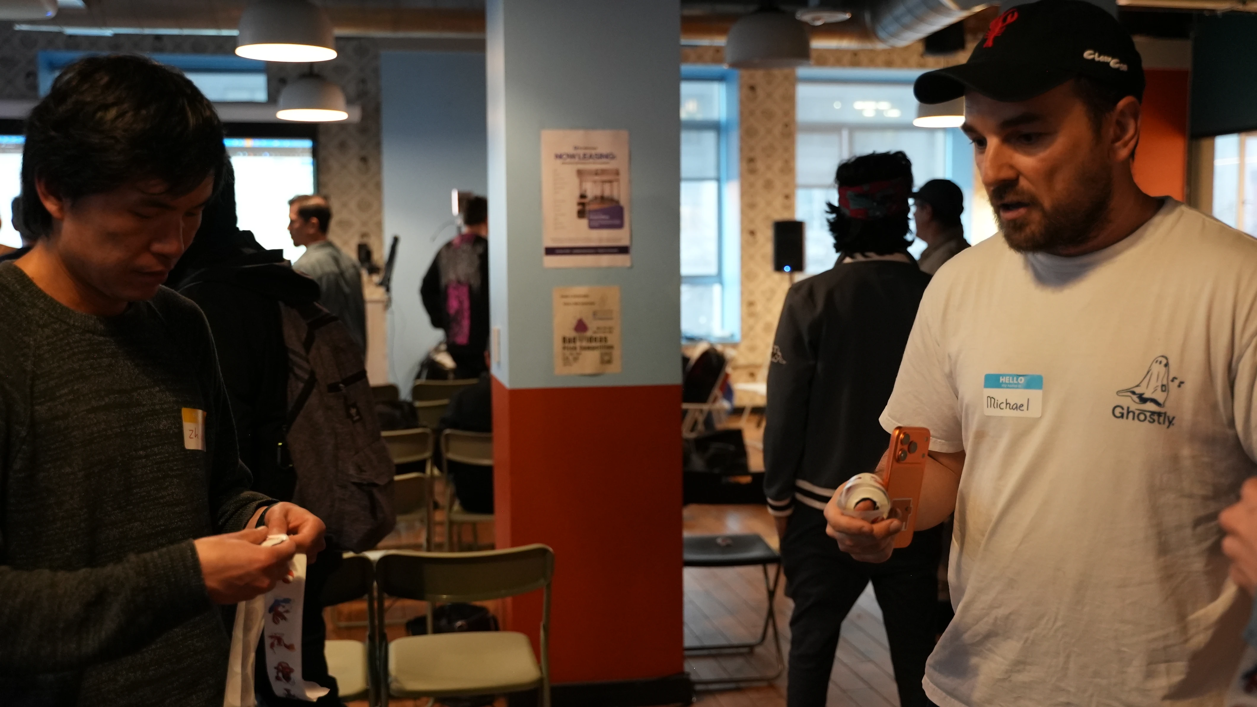π¦ When the code is so good it's got everyone shell-shocked! Michael's really bringing the claw-some energy to this tech talk π¦β¨